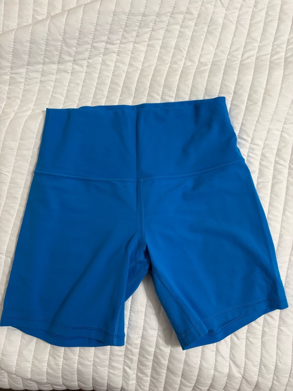Blue High-Waist Women’s LuluLemon Shorts